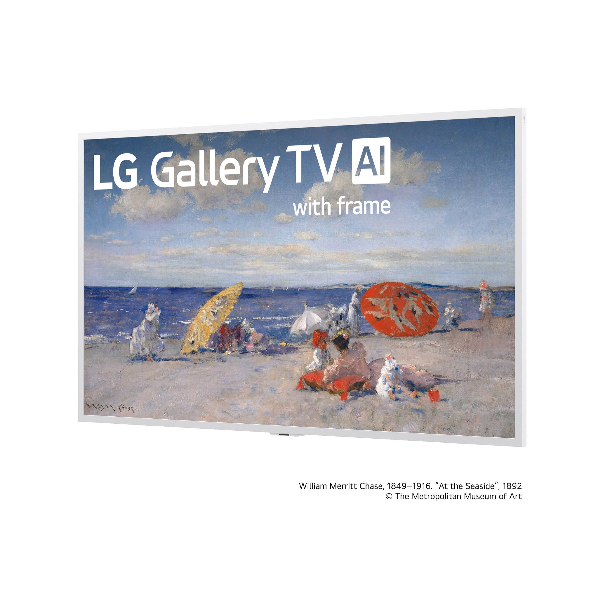 LG Gallery TV AI with frame

William Merritt Chase, 1849-1916. "At the Seaside", 1892  
The Metropolitan Museum of Art
