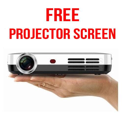 FREE PROJECTOR SCREEN