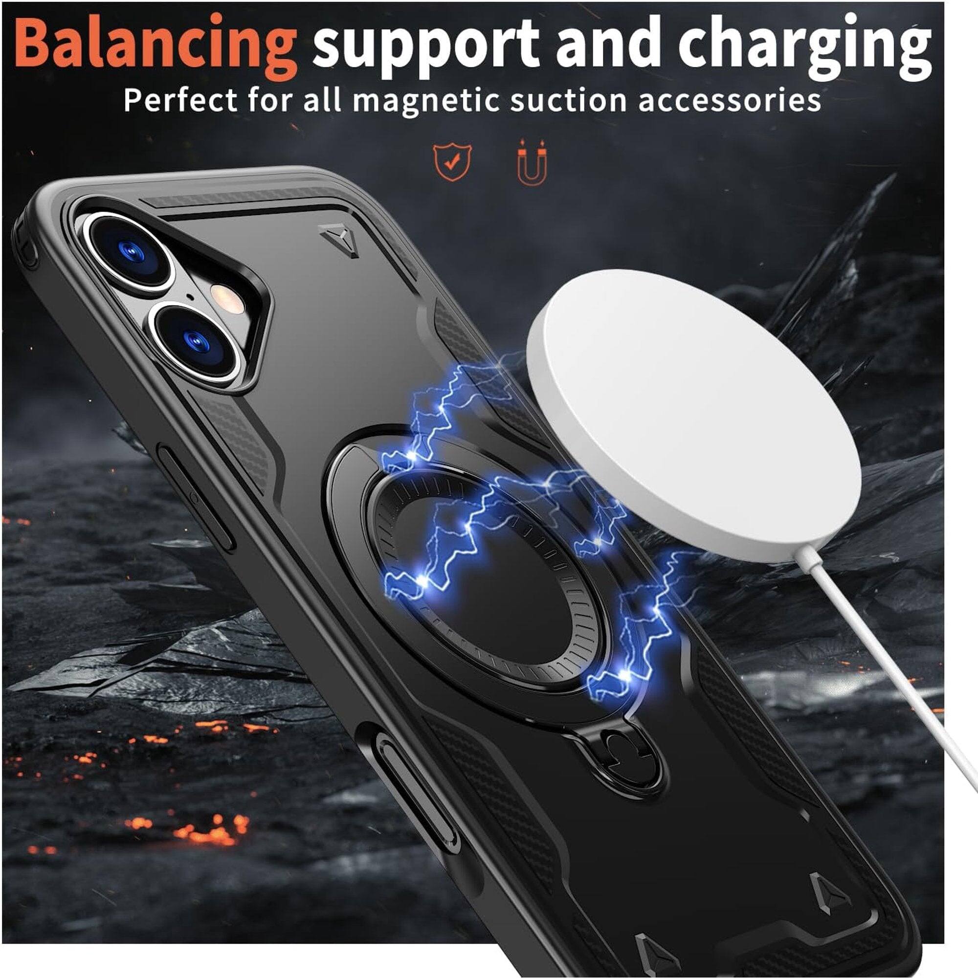 Balancing support and charging
Perfect for all magnetic suction accessories