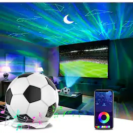 Rossetta - Star Projector,Galaxy Projector with Timer Noise Children's Night Light Projector - White