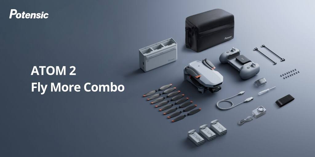 Potensic  
ATOM 2  
Fly More Combo