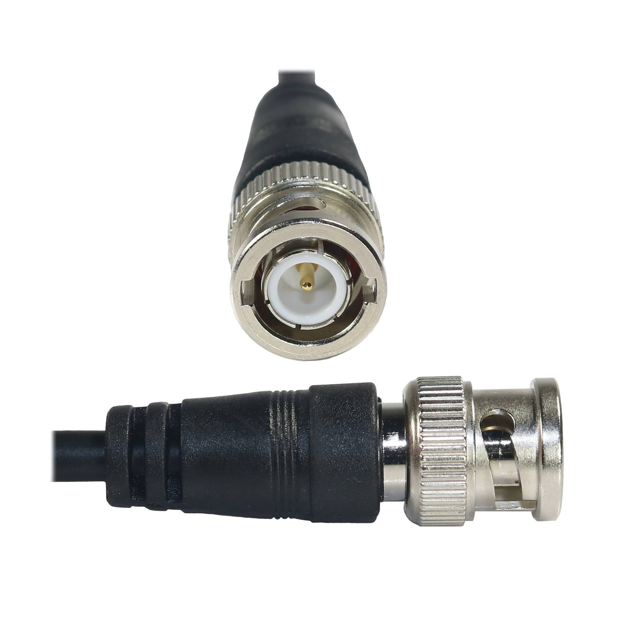 Alt View 10. Tram - 25 MHz to 1,300 MHz Scanner Glass-Mount Antenna with RG58/U Cable and BNC Connector - Black.