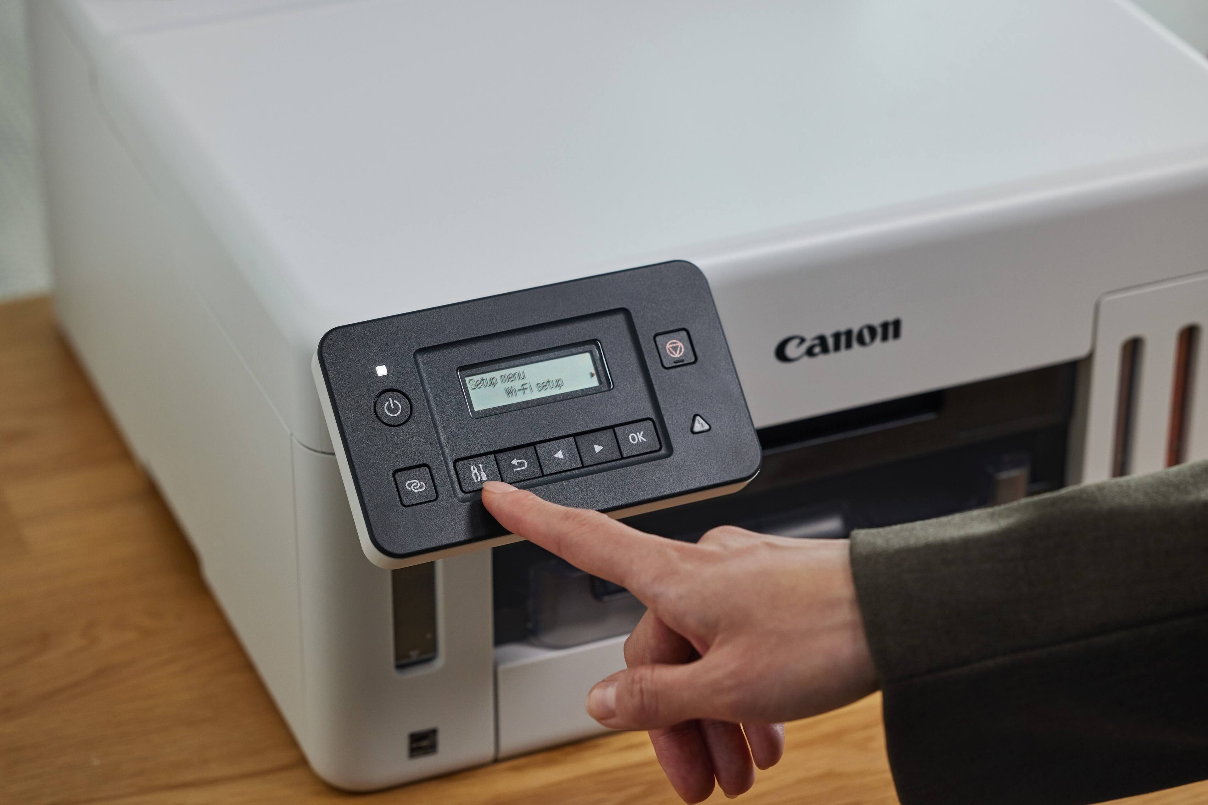 Setup menu Wi-Fi setup Canon 81 U OK