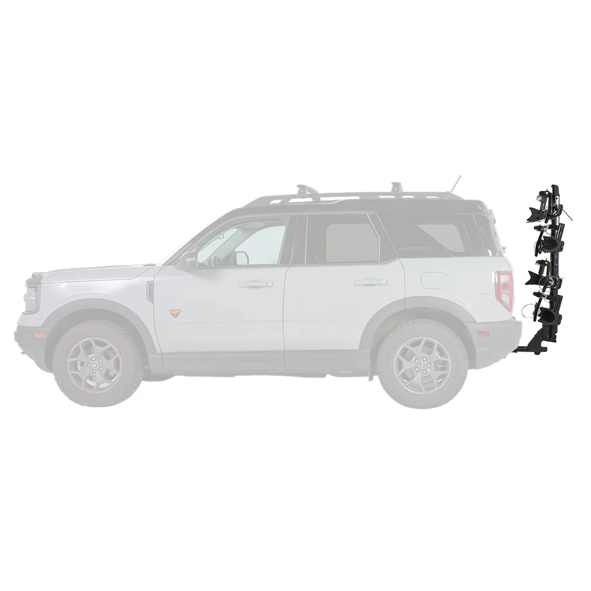 Alt View 7. Yakima - Yakima StageTwo Add-On Premium Platform 2 Bike Tray Hitch Bike Rack, Anthracite - anthracite.