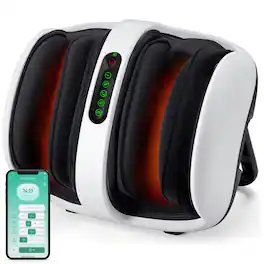 Nekteck - Shiatsu Foot and Calf Massager (APP Control) - White