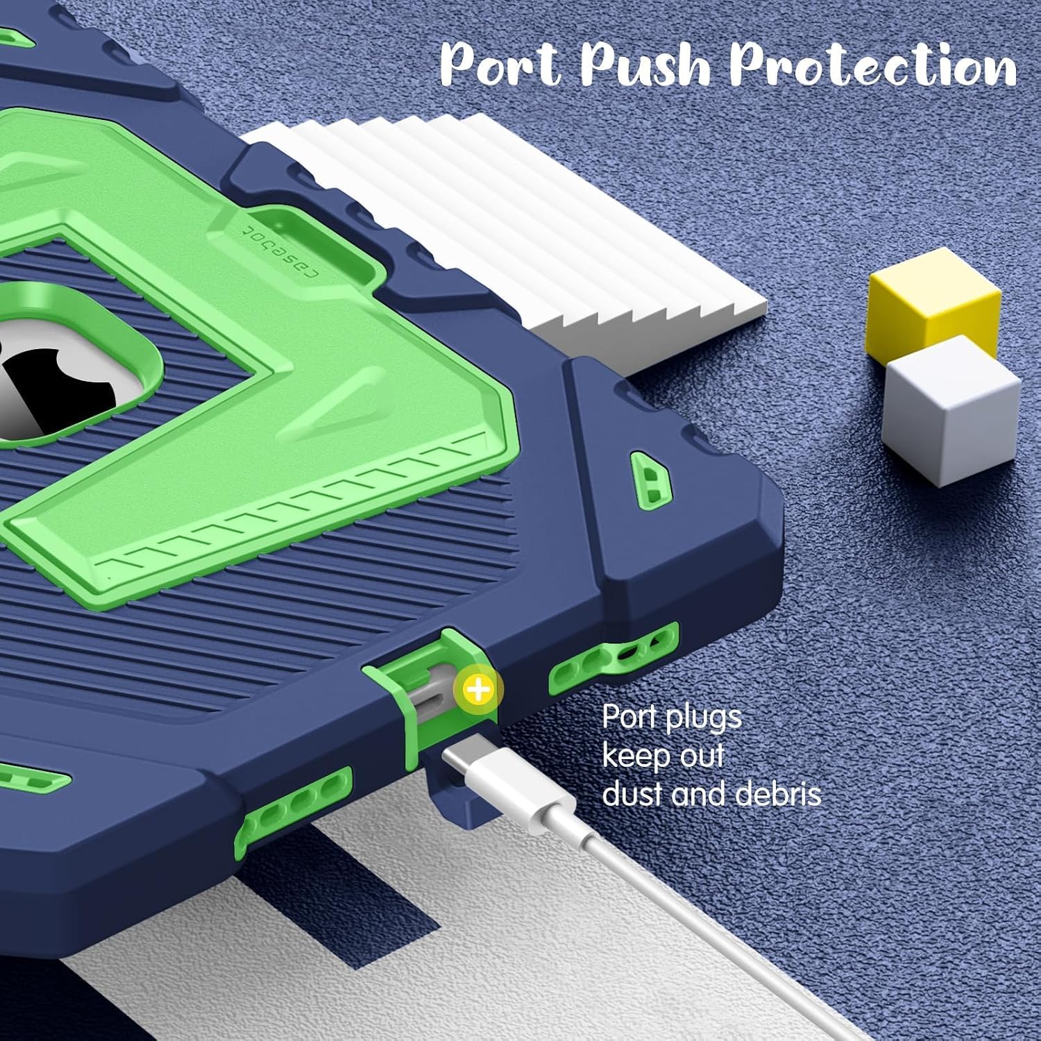 Port Push Protection

Port plugs keep out dust and debris