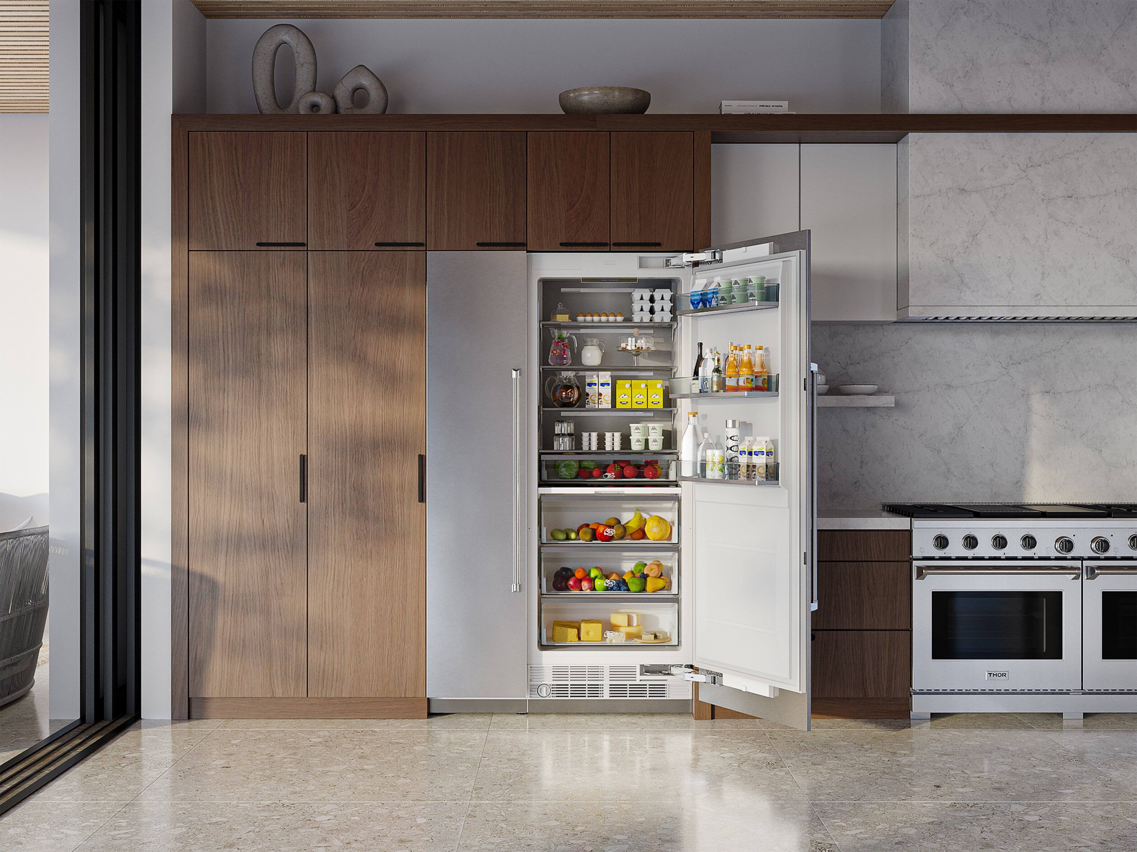 Thor Kitchen 16.6 Cu. Ft. Built In Column Refrigerator Custom