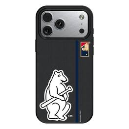 Keyscaper - MLB - Chicago Cubs 1914 Logo iPhone Magnetic Bump Case - 15 - Black