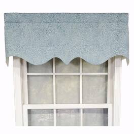 RLF Home - Luxurious Modern Design Classic Miramar Regal Style Window Valance 50" x 17" - Mediterranean