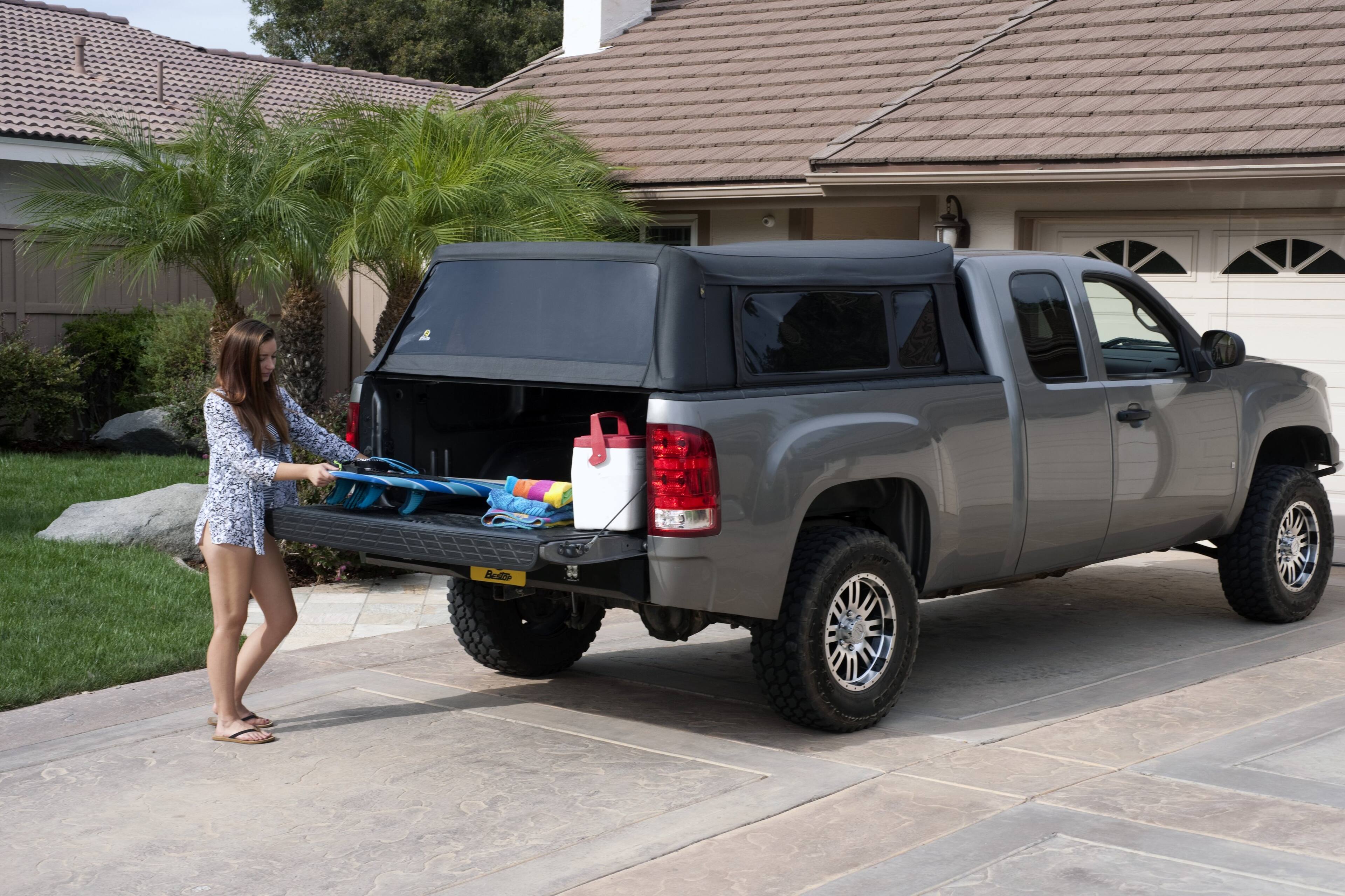 Back. Bestop - Supertop for Truck - Chevy/GMC '99-18 Silverado/Sierra; 2019 1500 Classic; For 6.5 ft. bed - Black.