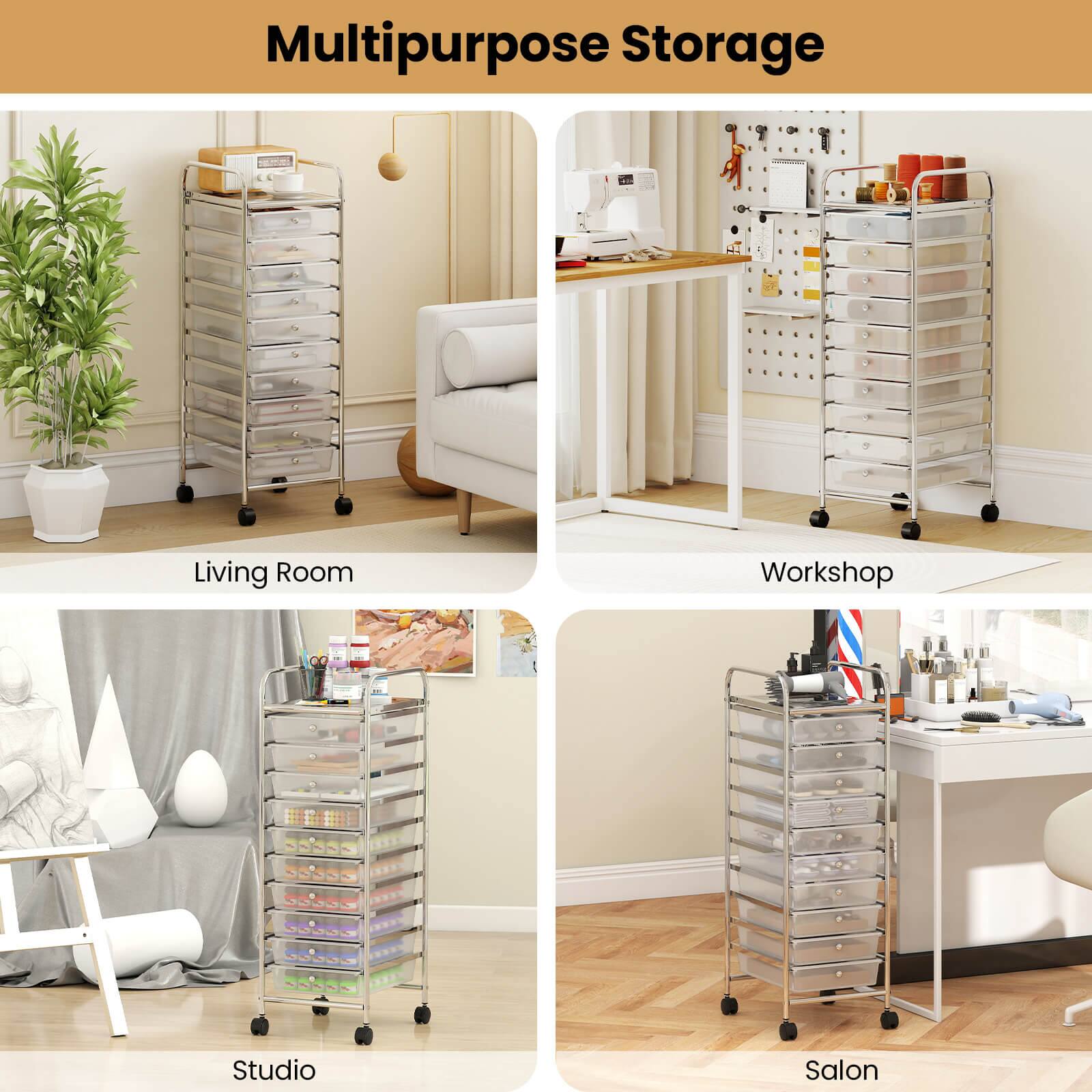 Multipurpose Storage

Living Room

Workshop

Studio

Salon