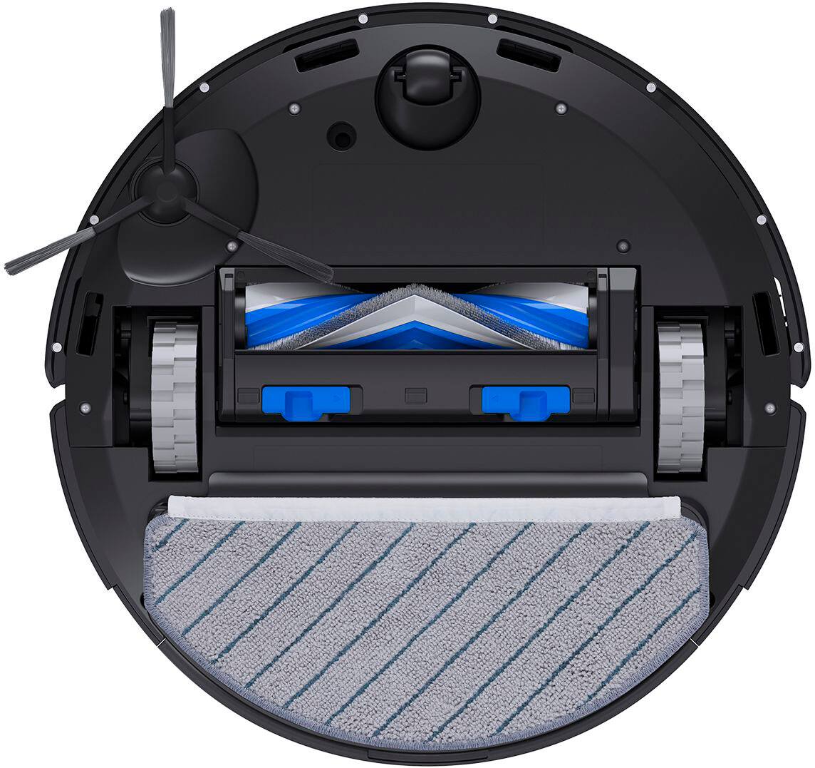 Left. ECOVACS Robotics - DEEBOT N20 PRO PLUS Vacuum & Mop Robot - Black.