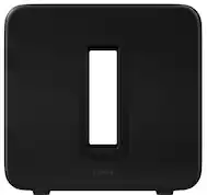 Front. Sonos - Sonos Sub 4 Wireless Subwoofer - Black.