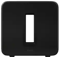 Front. Sonos - Sonos Sub 4 Wireless Subwoofer - Black.
