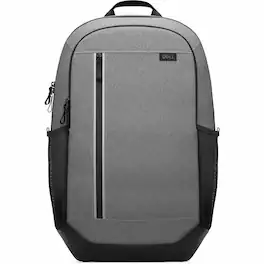 Dell - EcoLoop Urban CP5625G Carrying Case (Backpack) for 14" to 16" Notebook - Heather Gray - Water Resistant, Dirt - Charcoal Gray