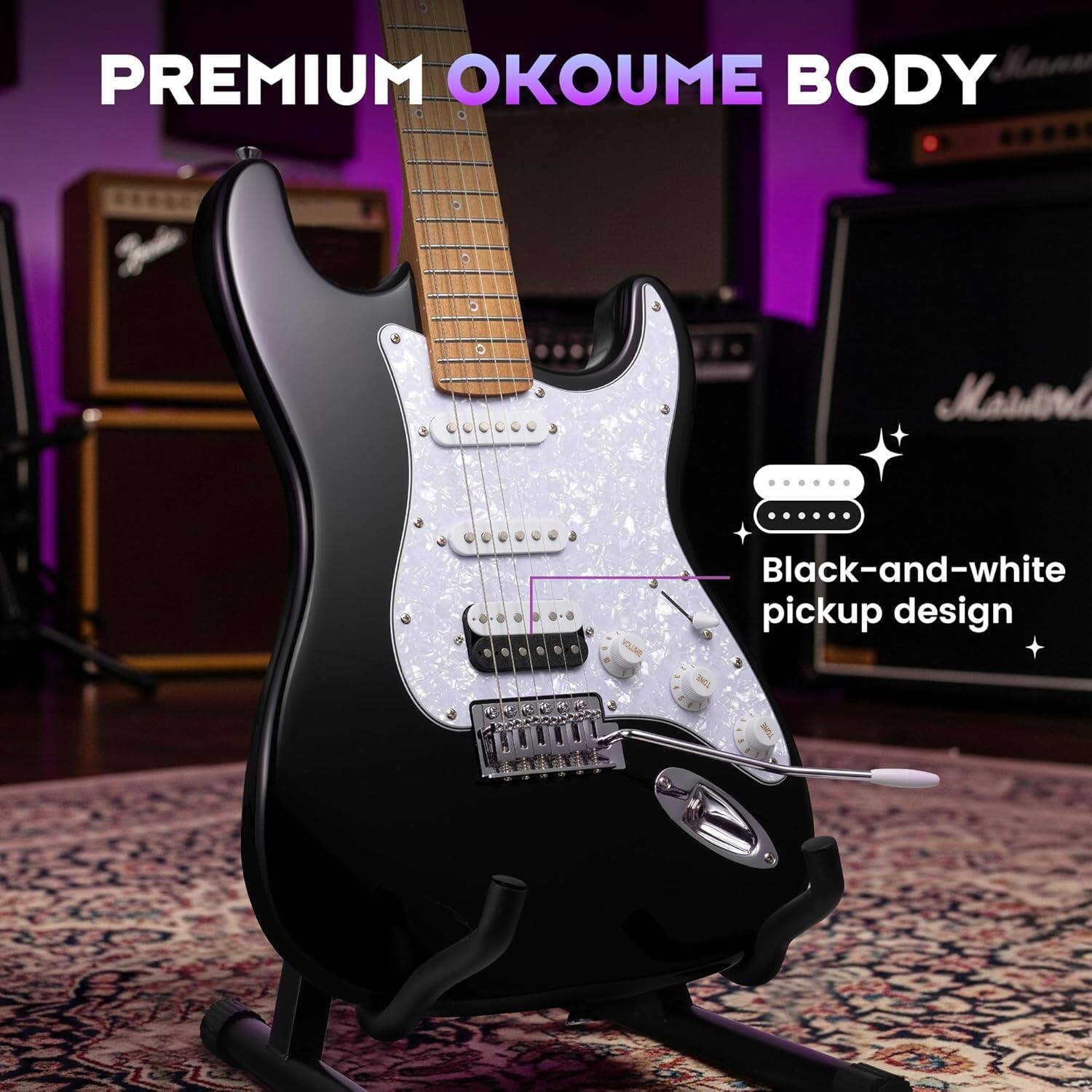 PREMIUM OKOUME BODY

Black-and-white pickup design