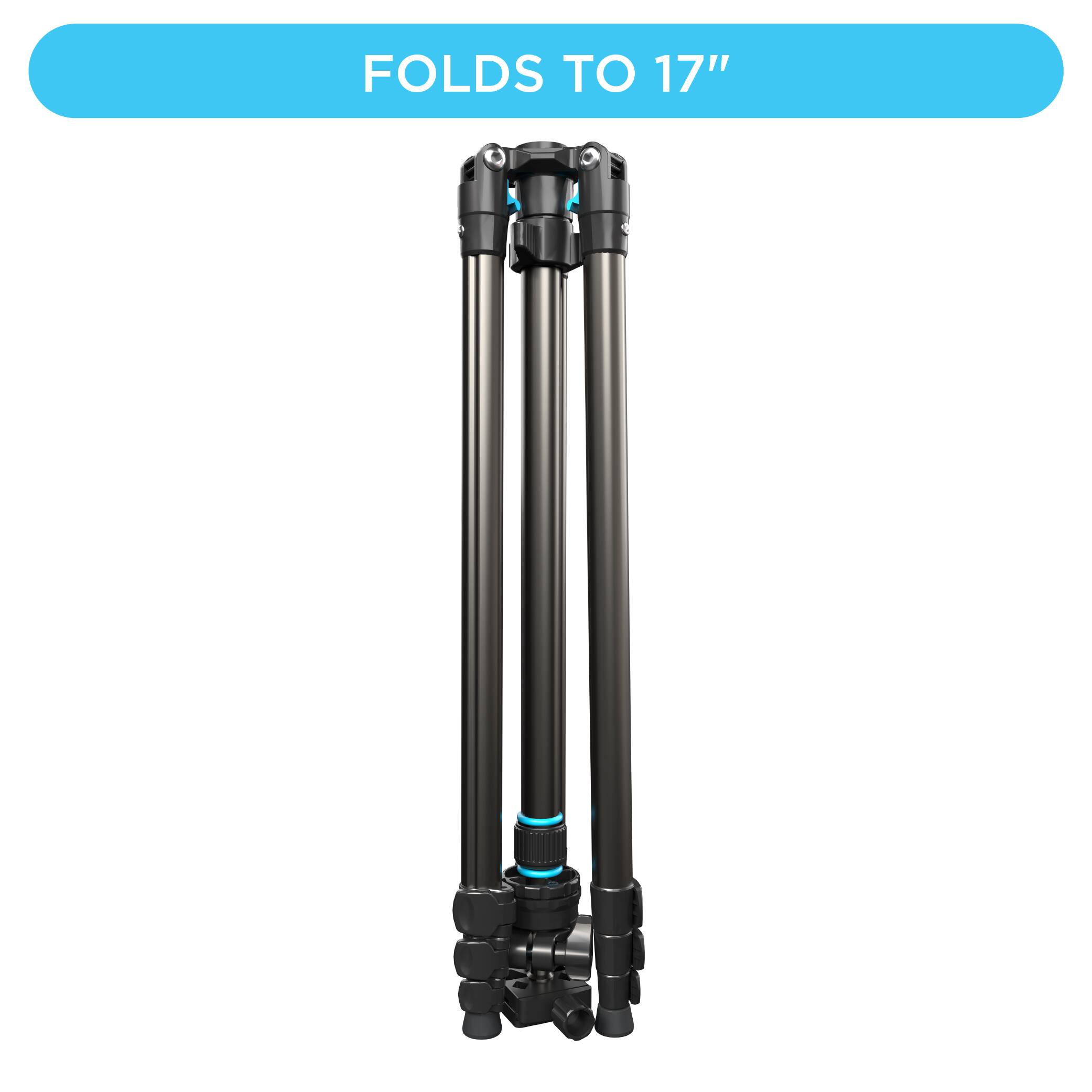 FOLDS TO 17"