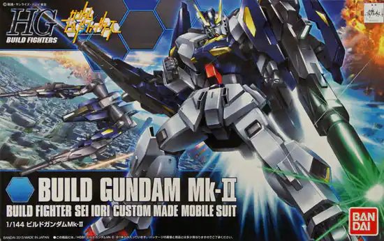 HG BUILD FIGHTERS  
BUILD GUNDAM Mk-II  
BUILD FIGHTER SEI IORI CUSTOM MADE MOBILE SUIT  
1/144  
BANDAI
