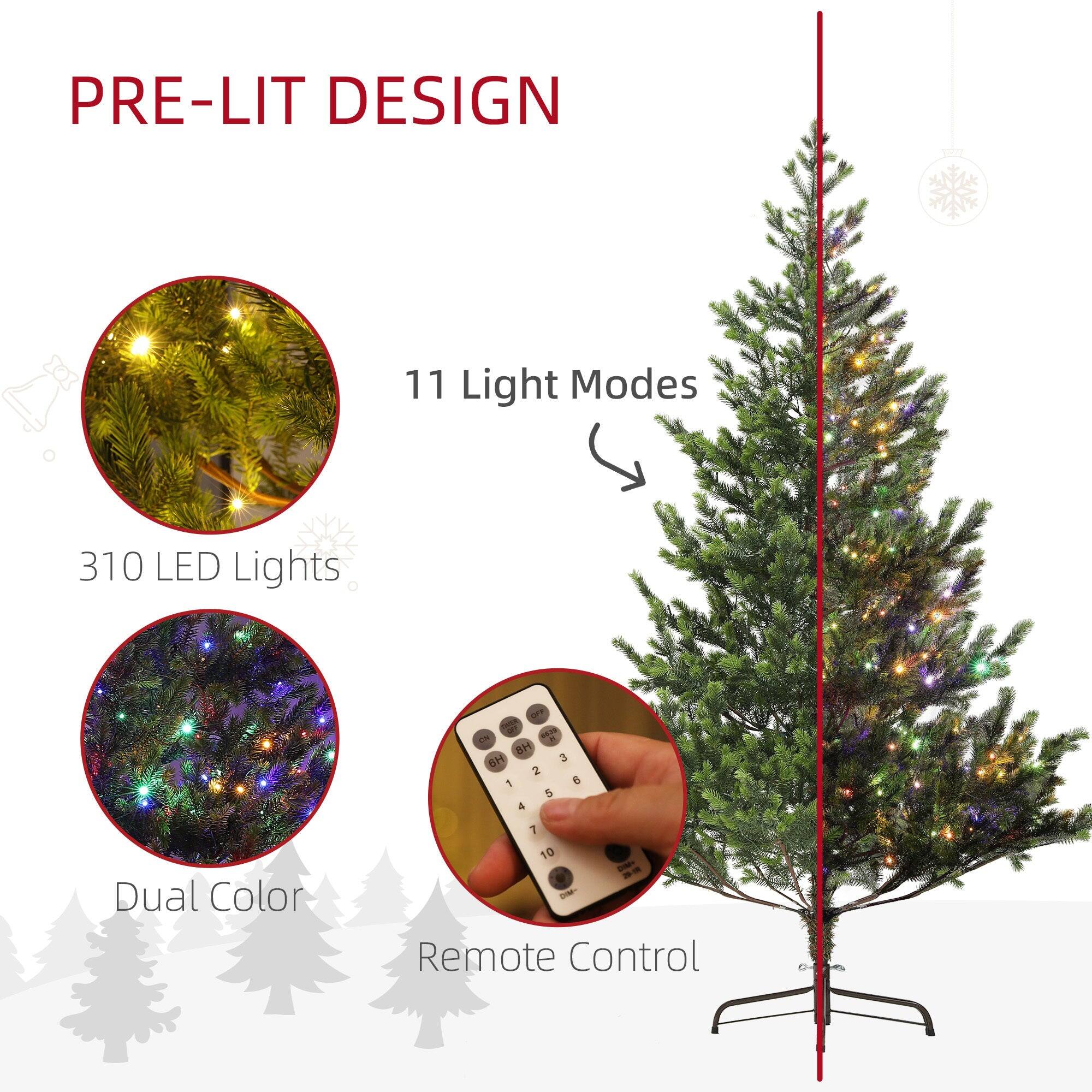 PRE-LIT DESIGN

11 Light Modes

310 LED Lights

Dual Color

Remote Control