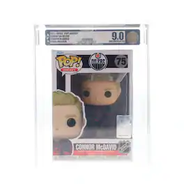 Edmonton Oilers NHL Funko POP Vinyl Figure | Connor McDavid (Third Uniform) | Rated AFA 9