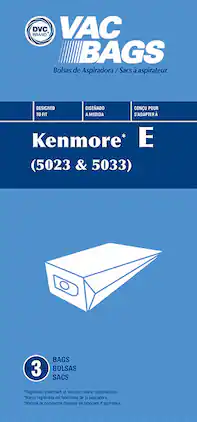 DVC - Kenmore Kenmore Vacuum Bags Part #KER-1410 9 Pack