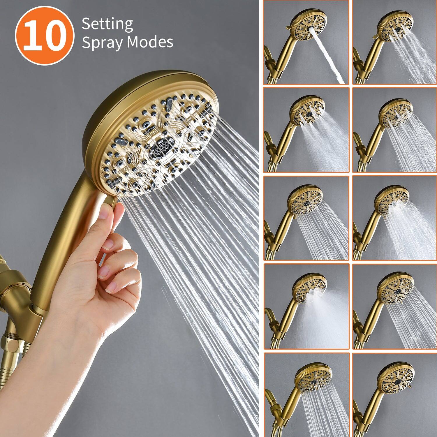 10 Setting Spray Modes
