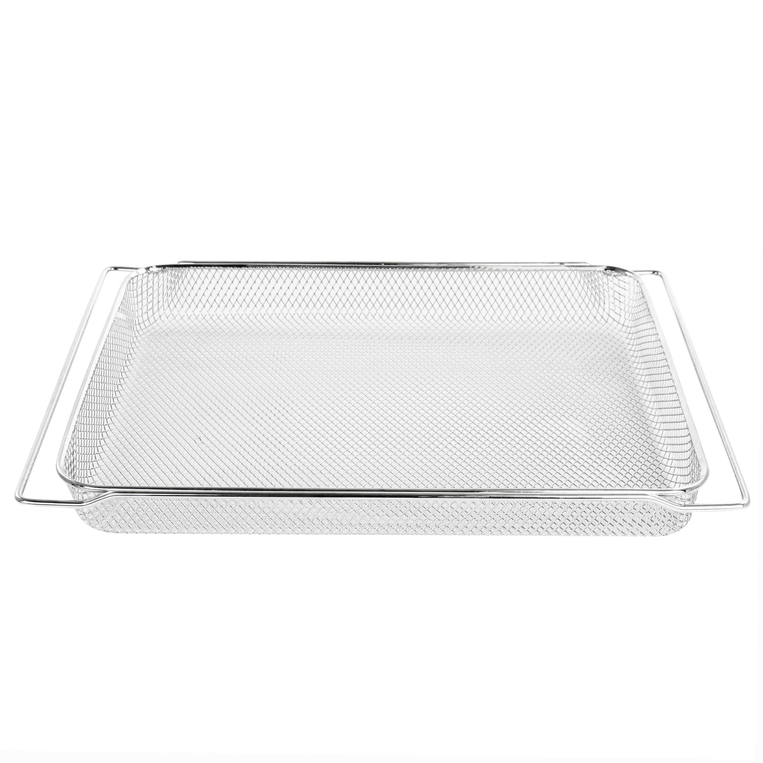 Alt View 10. MegaChef - MegaChef 10 in 1 Electronic Multifunction 360 Degree Hot Air Technology Countertop Oven - Silver.