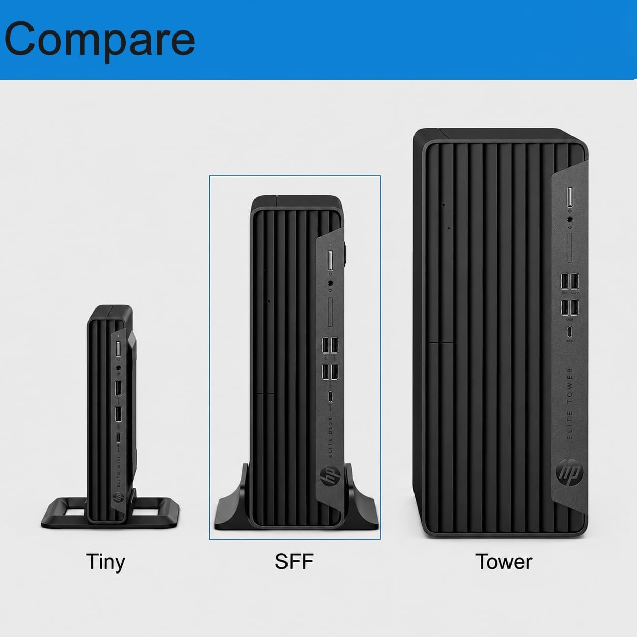 Compare DEK .... S TOWER ELITE  
Tiny SFF Tower