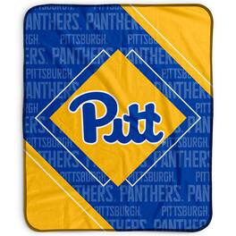 Pegasus - Pitt Panthers 50" x 60" Diamond Logo Fleece Blanket - Multicolor