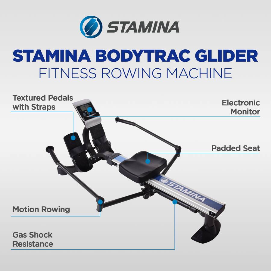 Best Buy Rower Stamina Products 35 1052 Black 35-1052 - Best Buy