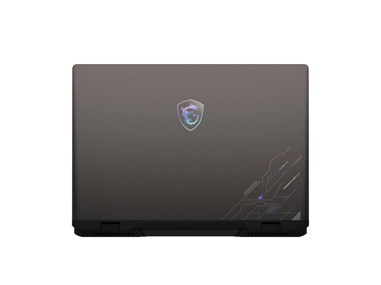 Alt View 9. MSI - MSI 16" 240Hz Intel Core Ultra 7 RTX 5060 32GB DDR5 1TB SSD Windows 11 (Crosshair 16 HX) - Gray.