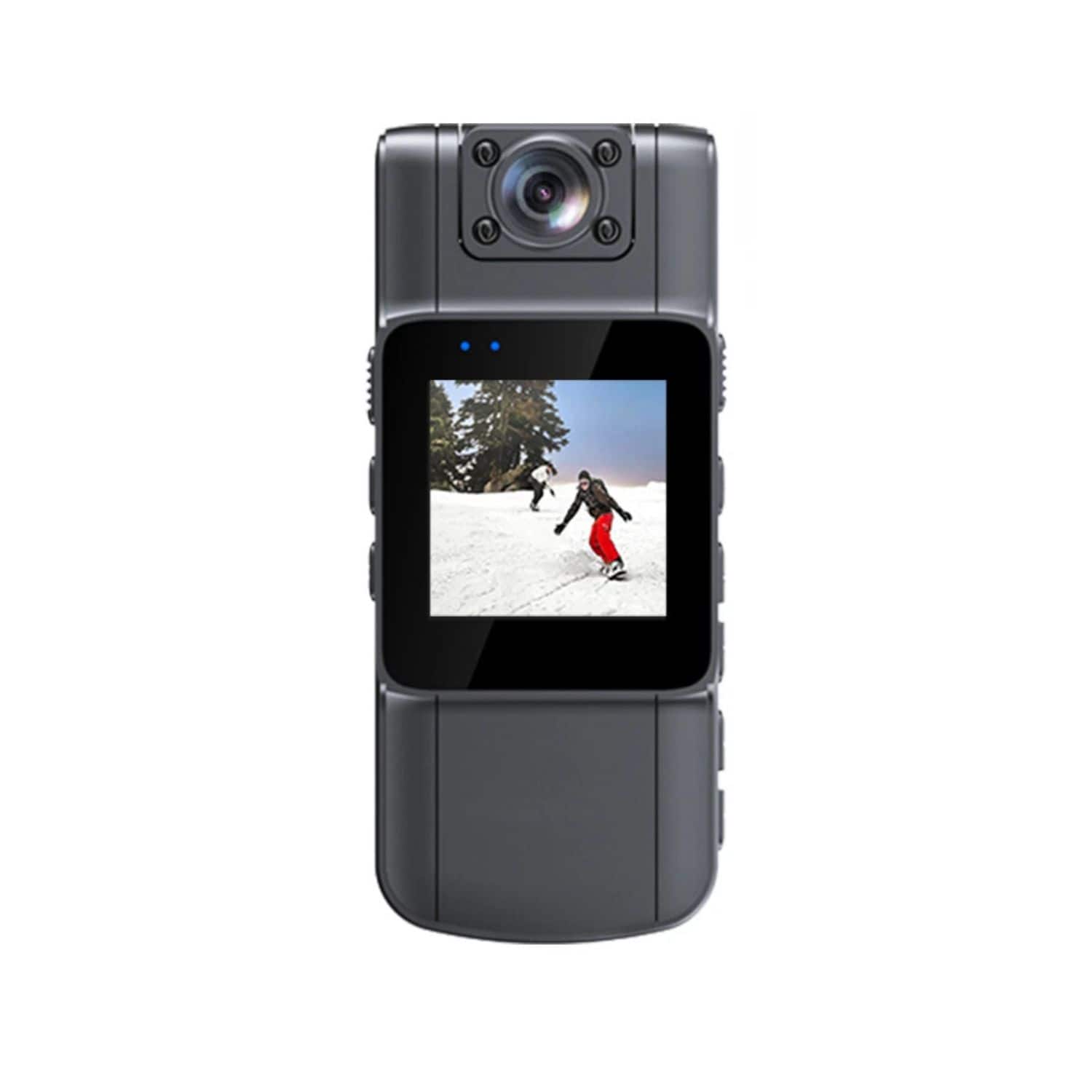 Stock Preferred - 2K 1080P Mini Body Camera with IR Night Vision – Police Pocket Camcorder with 7-Hour Battery & LCD Screen