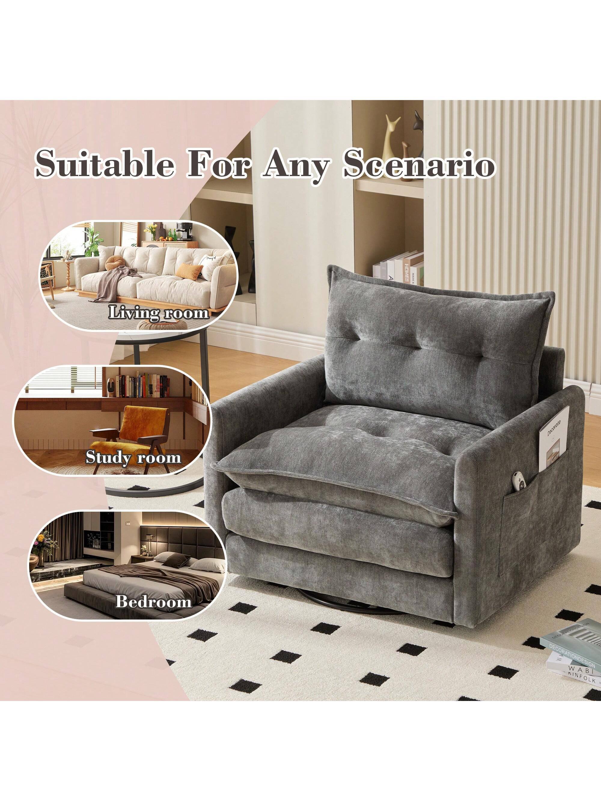 Suitable For Any Scenario

Living room  
Study room  
Bedroom  

DECORATION DESIGN  
WABI KINFOLK