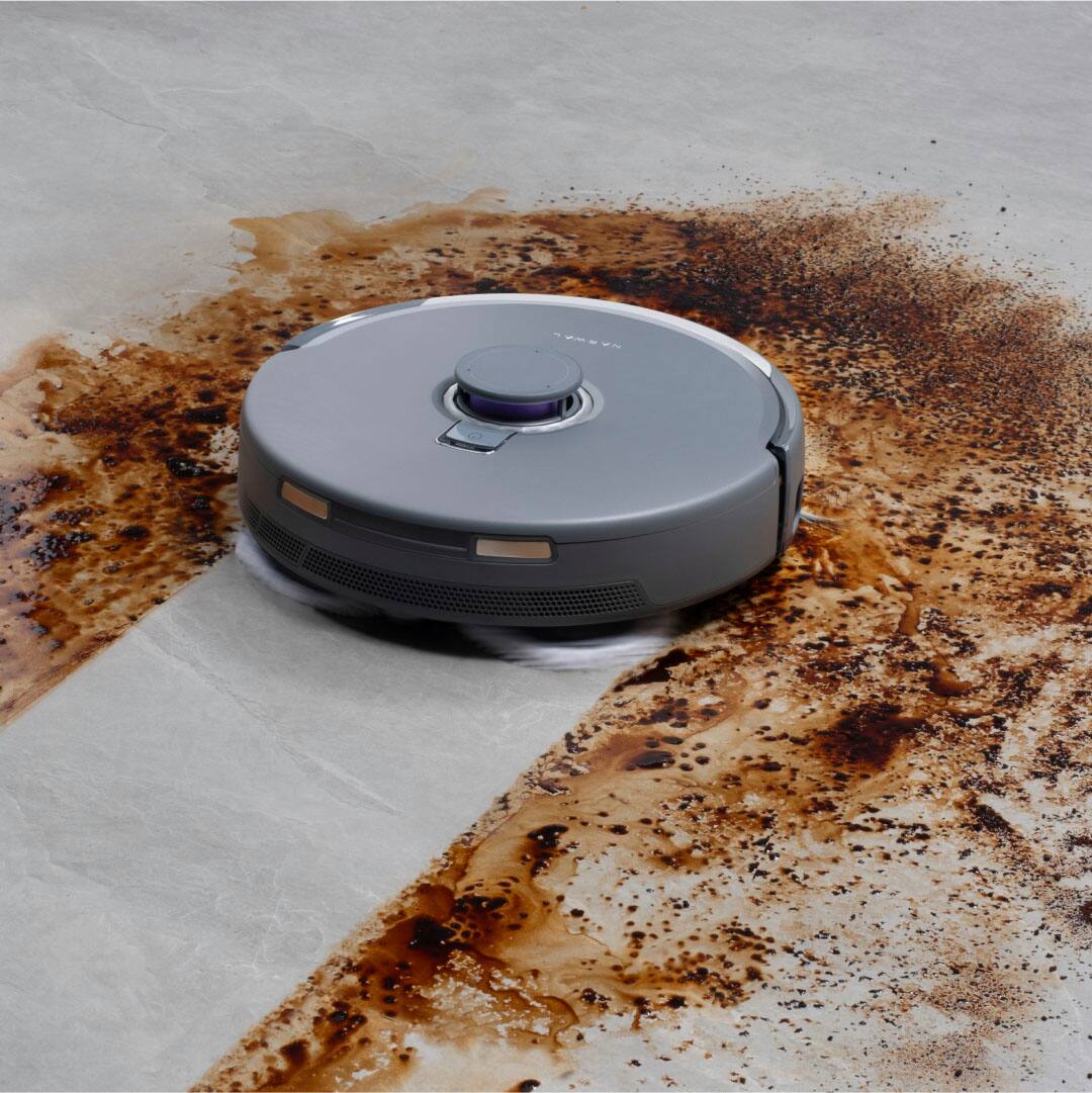 Alt View 14. Narwal - Freo Z Ultra Robot Vacuum - Grey.