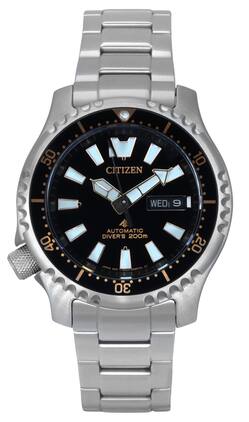 Citizen - Promaster Marine Limited Edition Dial Automatic Diver's NY0160-66E 200M Men's Watch With Extra Strap - Black