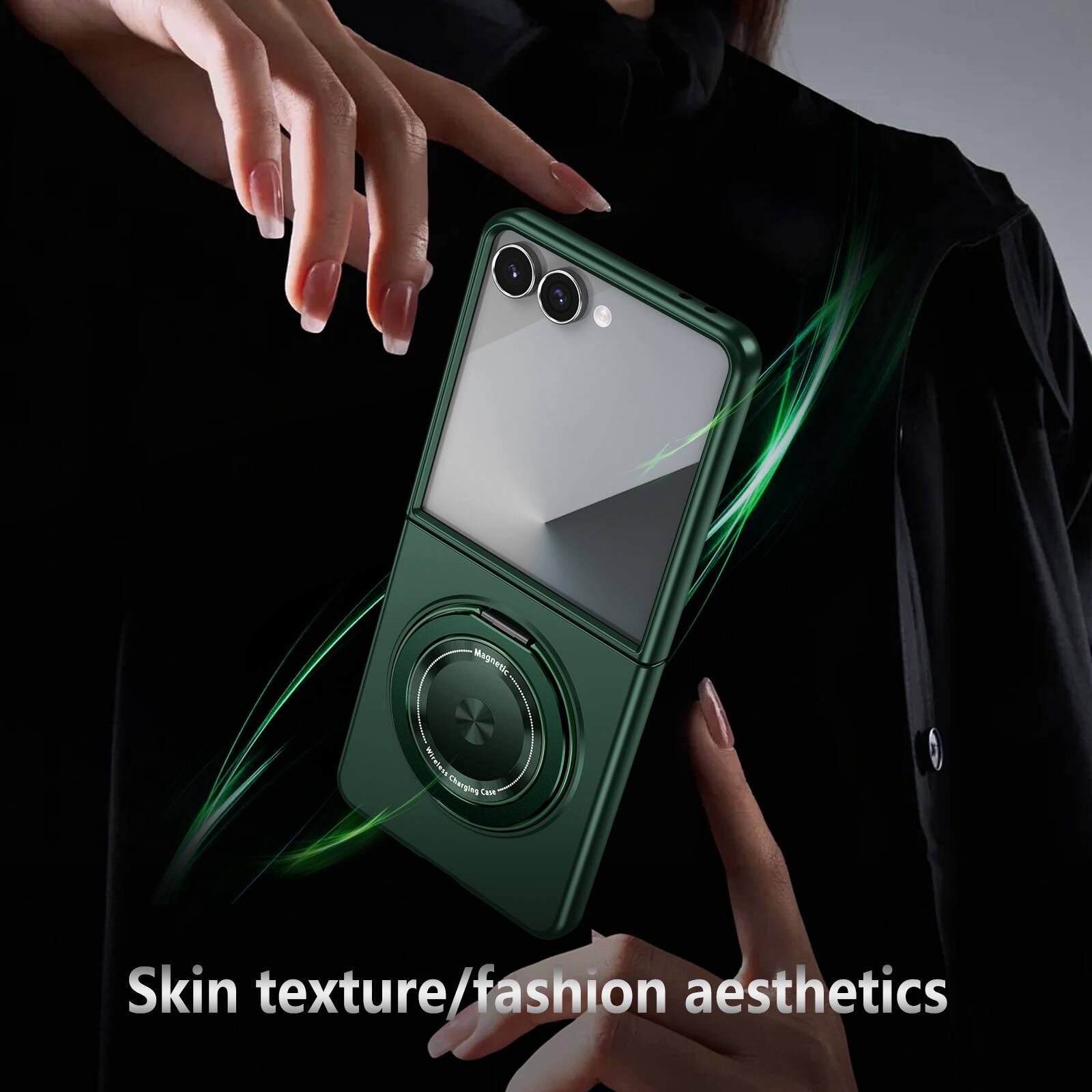 Magnetic Wiratec Charger  
Skin texture/fashion aesthetics