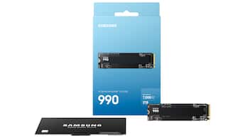 Samsung Internal SSD 990 1TB, Read/Write Speeds Up to 7,250/6,450 Samsung Internal SSD 990 1TB, Read/Write Speeds Up to 7,250/6,450