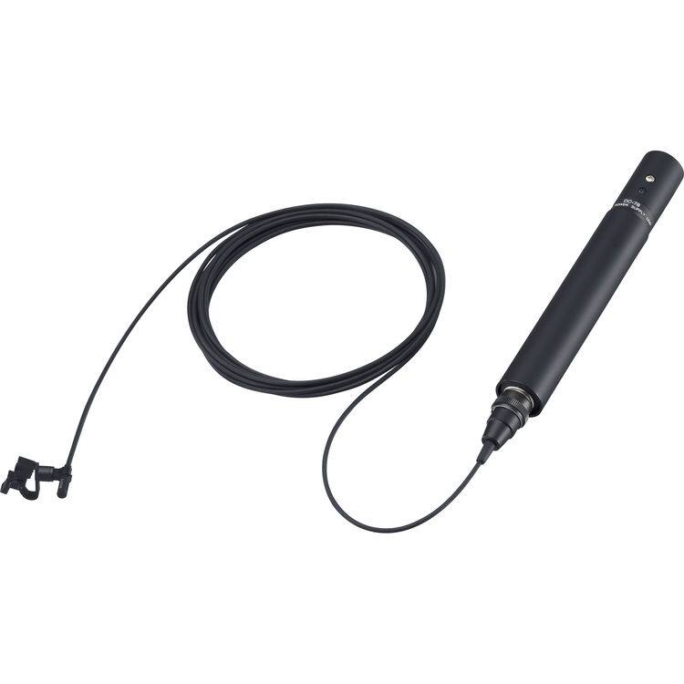 Alt View 4. Sony - Sony ECM-88B Electret Condenser Microphone | Low Noise & Natural Voice Pickup + More - Black.