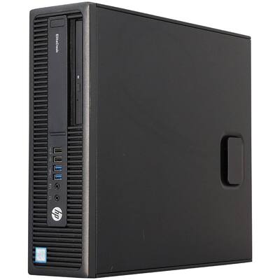 HP Refurbished Excellent EliteDesk 800 G2 SFF Desktop PC, Intel HP Refurbished Excellent EliteDesk 800 G2 SFF Desktop PC, Intel