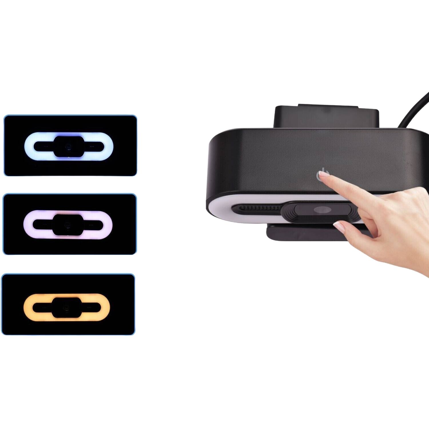 Alt View 1. Sanoxy - Sanoxy 1080P USB 3.0 Webcam with Auto Focus, Mic & Wide-Angle Lens for PC/Laptop.