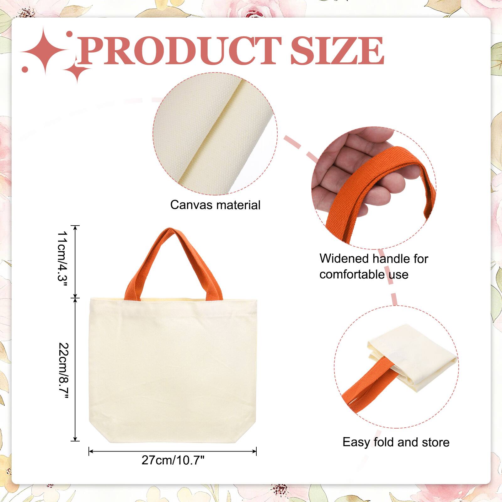 PRODUCT SIZE

11cm/4.3" Canvas material

22cm/8.7" Widened handle for comfortable use

27cm/10.7" Easy fold and store