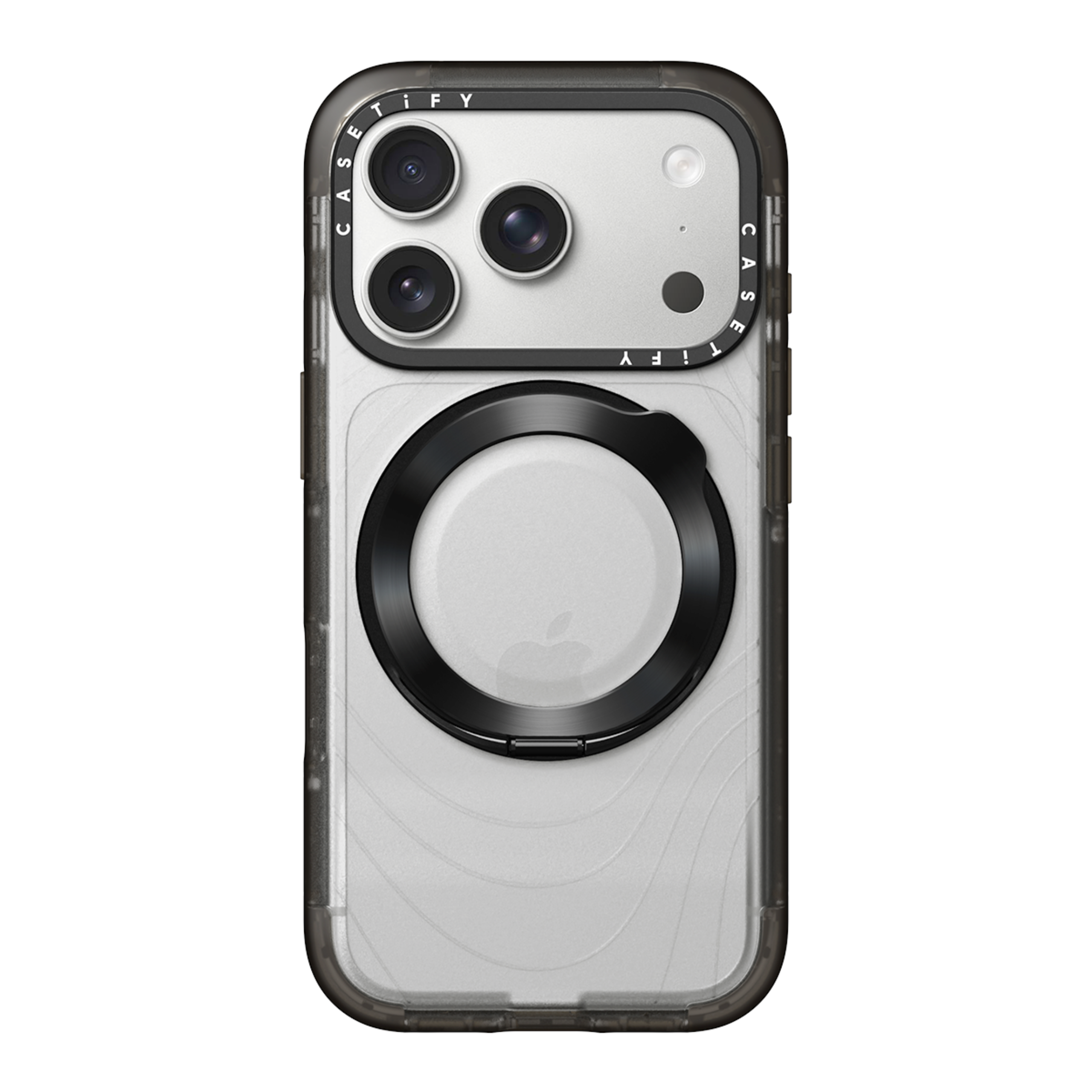Front. CASETiFY - Force Stand Case MagSafe Compatible for Apple iPhone 18 Pro and 17 Pro Devices - Mist.