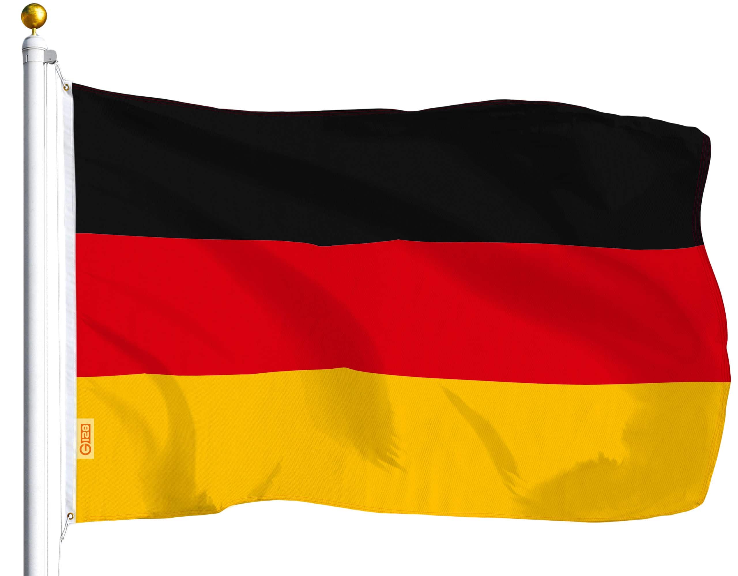 G128 - Germany Flag Printed Polyester 3 x 5 ft - Assorted Colors