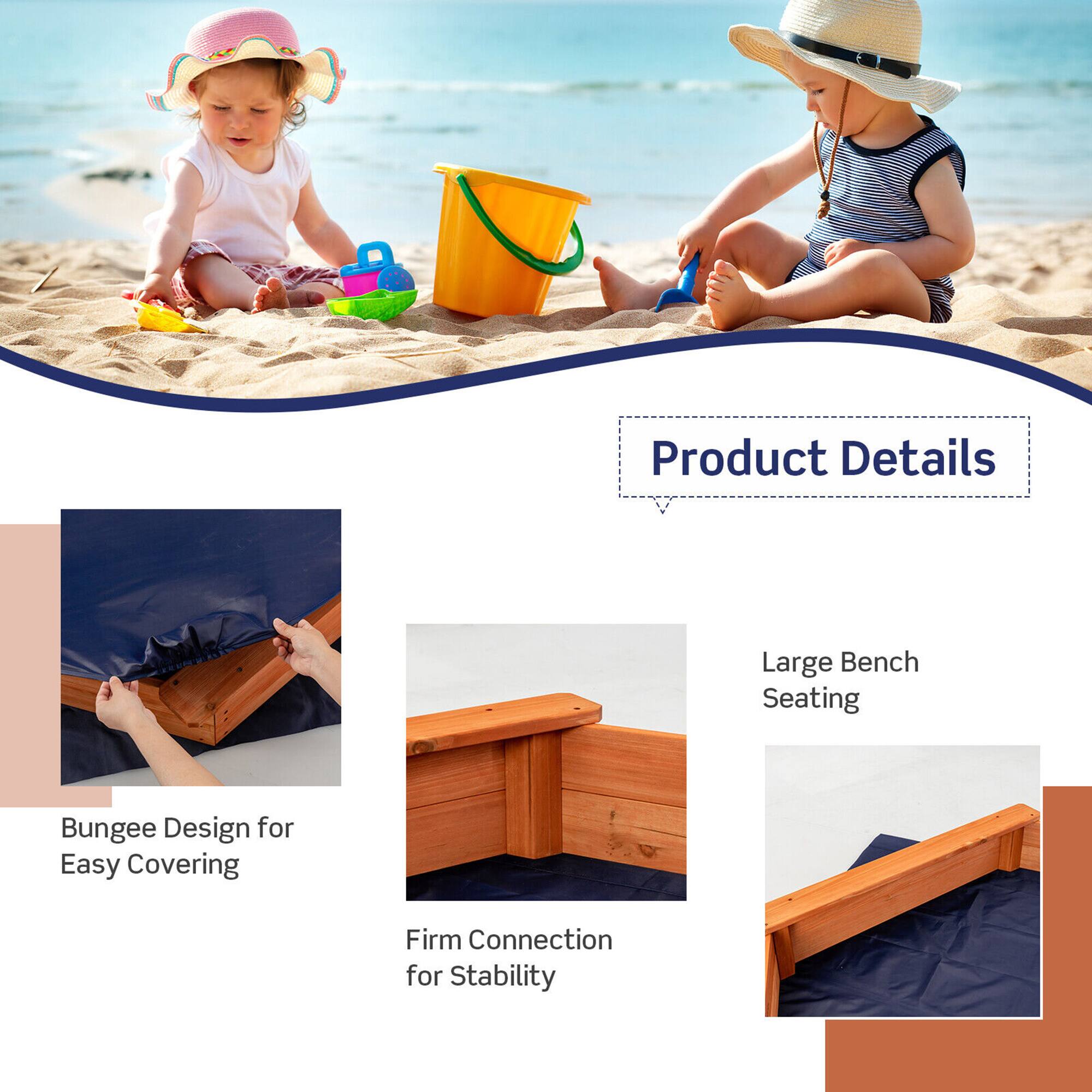 Product Details

- Large Bench Seating
- Bungee Design for Easy Covering
- Firm Connection for Stability