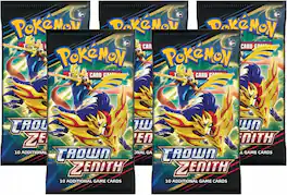 Pokémon - Pokemon Sword & Shield Crown Zenith | 5 Booster Packs