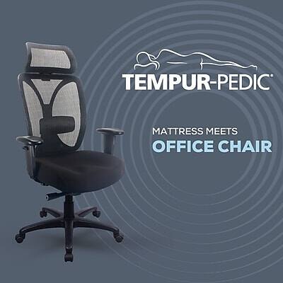 TEMPUR-PEDIC  
MATTRESS MEETS OFFICE CHAIR