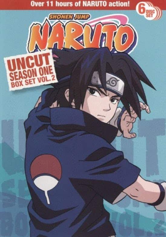 Front. Naruto Uncut Season 1 Vol 2 Box Set [DVD].