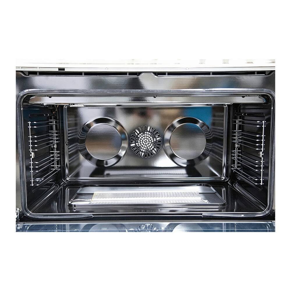 Alt View 2. Verona - Verona Prima 36" Gas Range with 5 Sealed Burners in Stainless Steel - Stainless Steel.