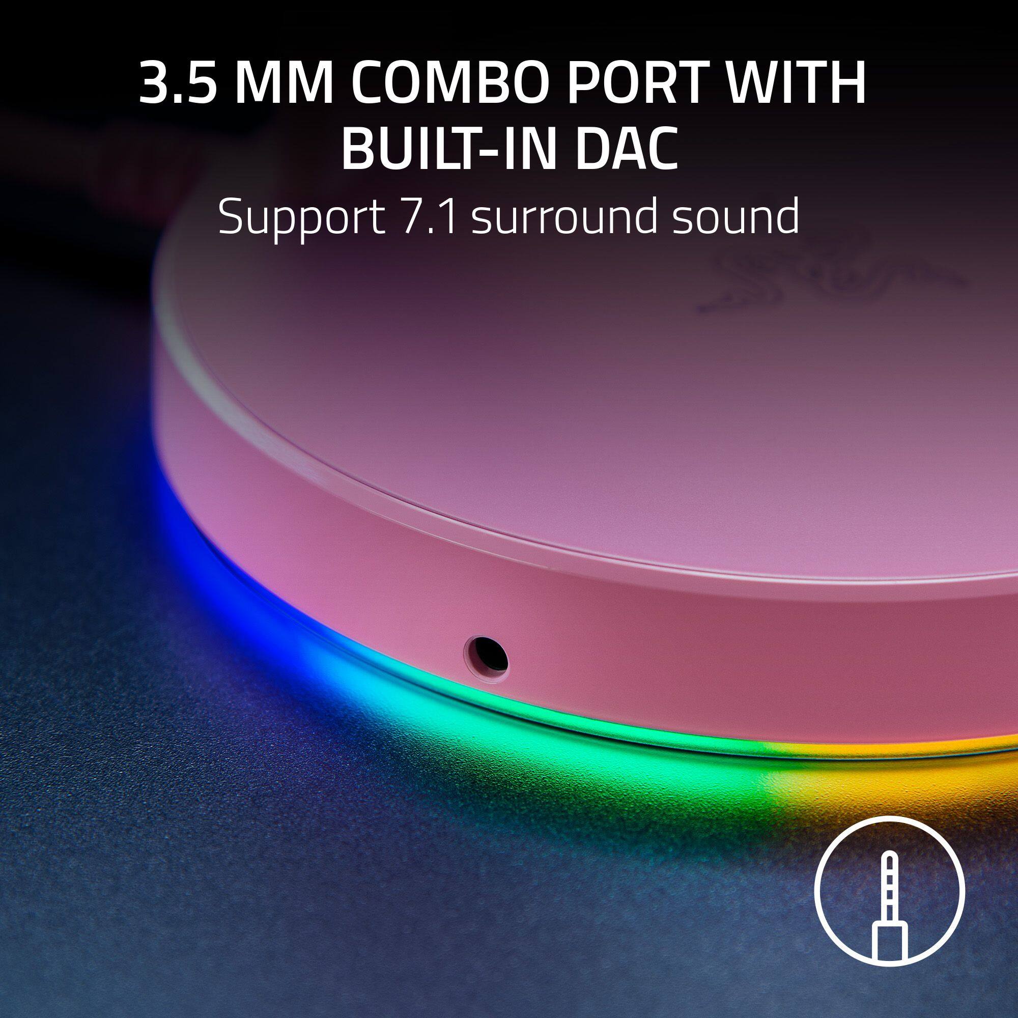 3.5 M COMBO PORT WITH BUILT-IN DAC 7.1 SURROUND SOUND