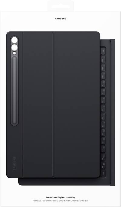 Samsung Galaxy Tab S10 Ultra/S9 Ultra Book Cover Keyboard Black EF Samsung Galaxy Tab S10 Ultra/S9 Ultra Book Cover Keyboard Black EF